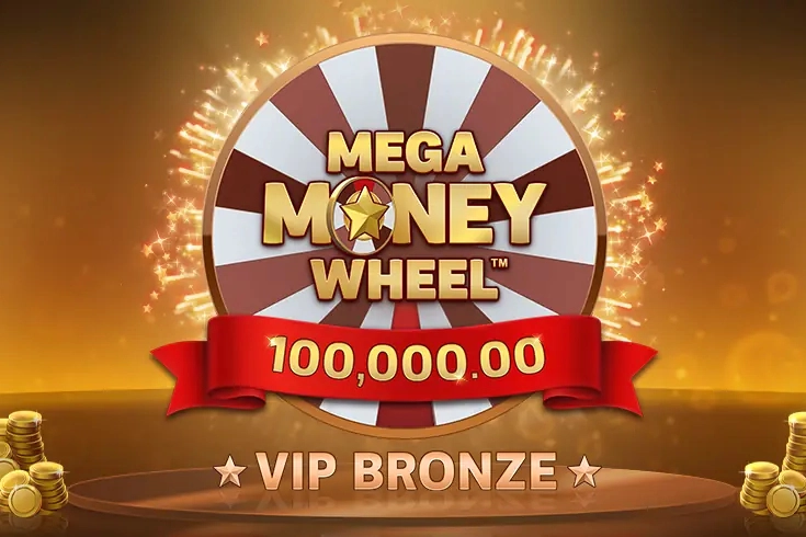 03524 mega money wheel vip bronze